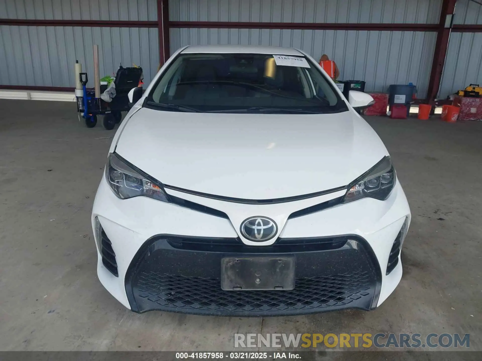 12 Photograph of a damaged car 2T1BURHE9KC218741 TOYOTA COROLLA 2019