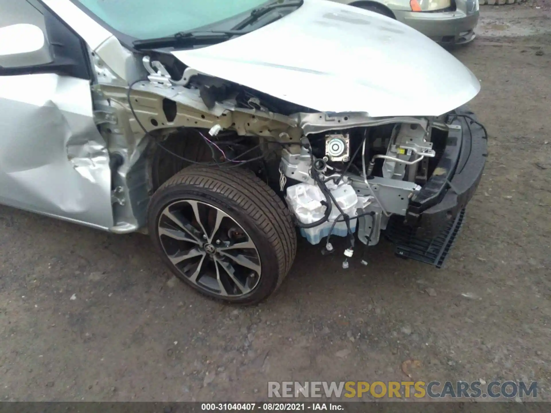 6 Photograph of a damaged car 2T1BURHE9KC218898 TOYOTA COROLLA 2019