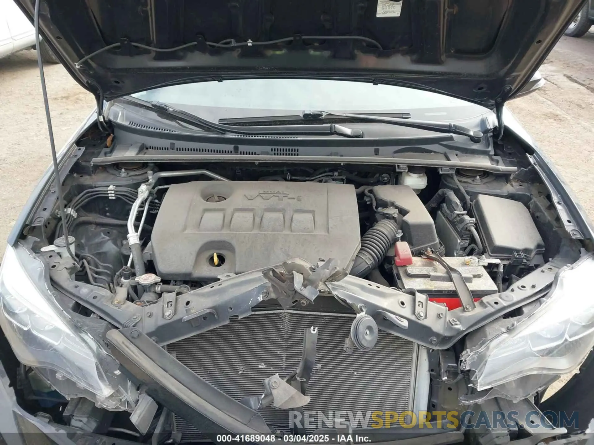 10 Photograph of a damaged car 2T1BURHE9KC219002 TOYOTA COROLLA 2019