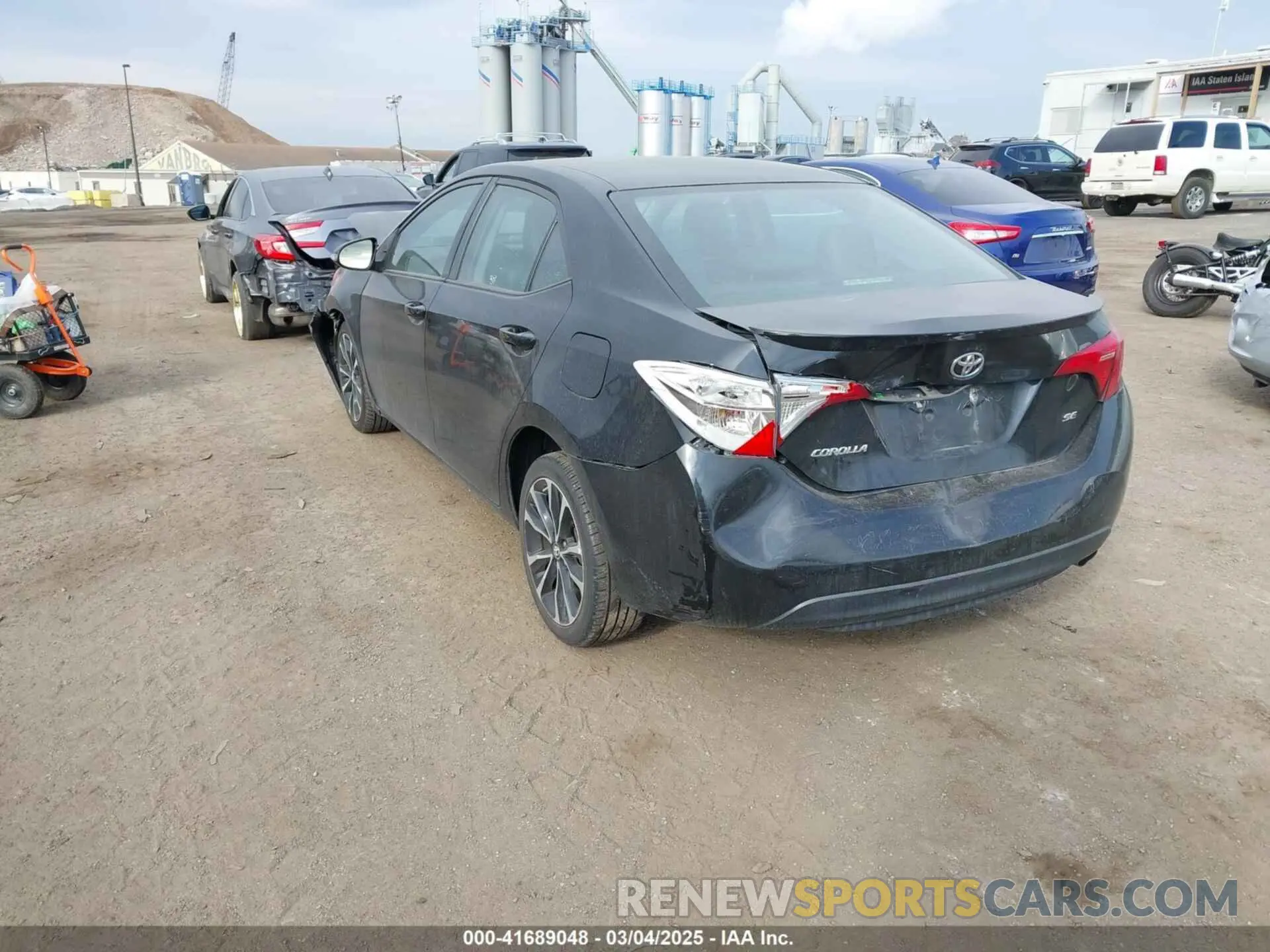 3 Photograph of a damaged car 2T1BURHE9KC219002 TOYOTA COROLLA 2019