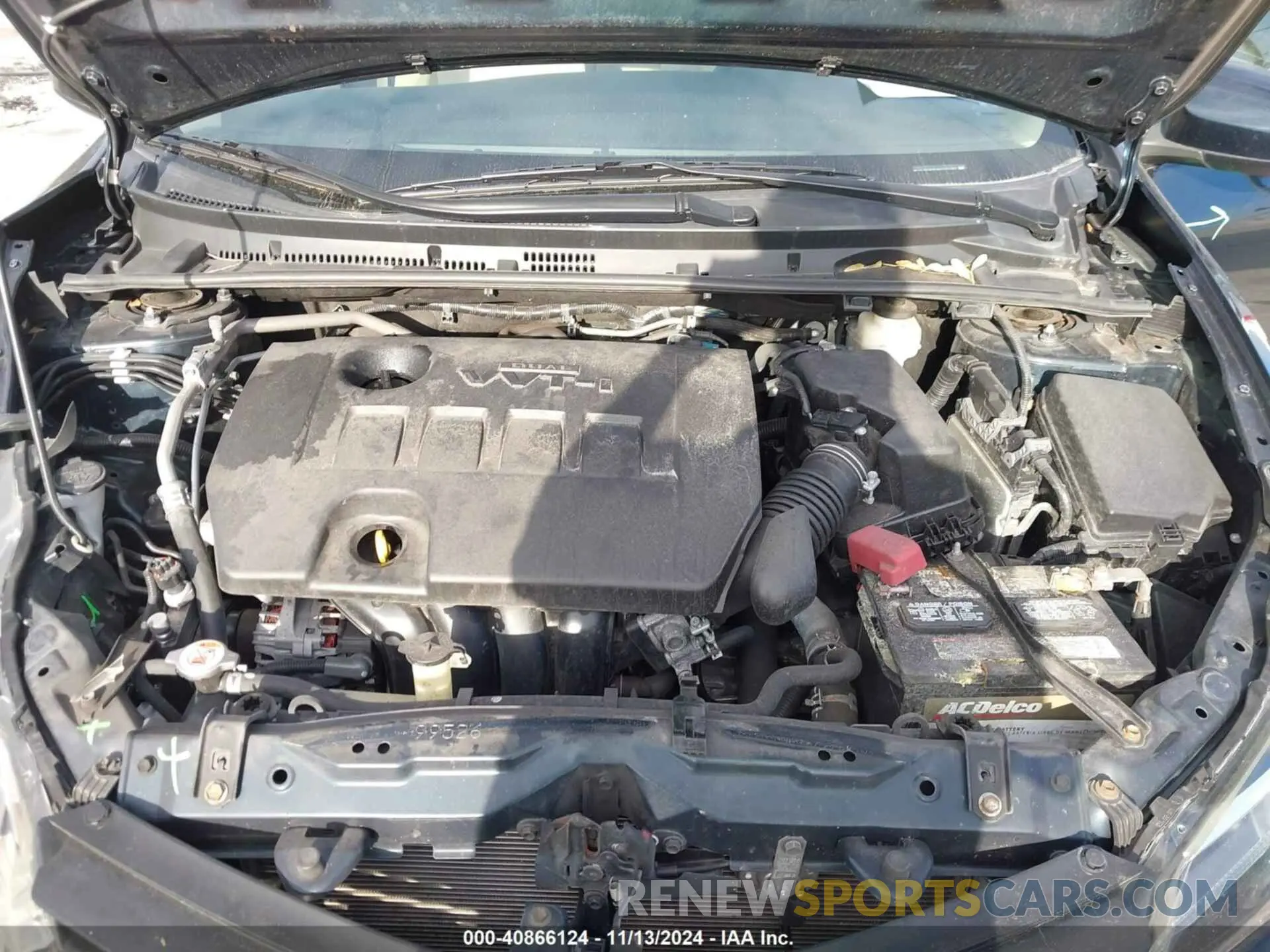 10 Photograph of a damaged car 2T1BURHE9KC221297 TOYOTA COROLLA 2019