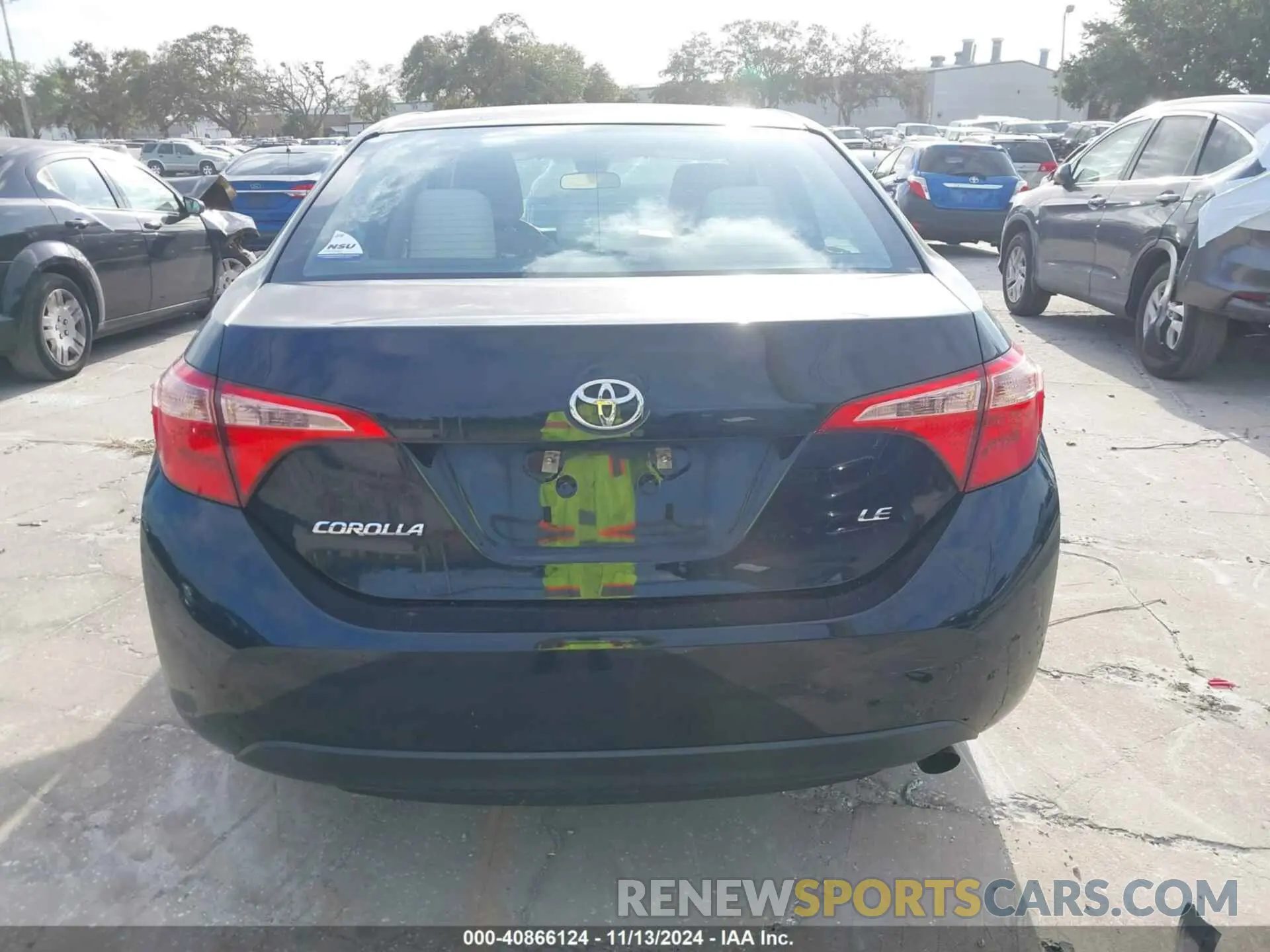 16 Photograph of a damaged car 2T1BURHE9KC221297 TOYOTA COROLLA 2019