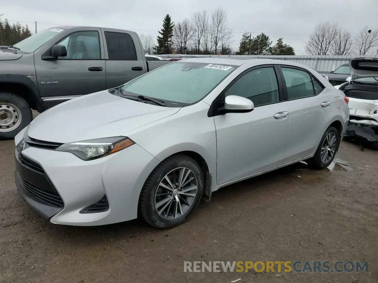 1 Photograph of a damaged car 2T1BURHE9KC228475 TOYOTA COROLLA 2019