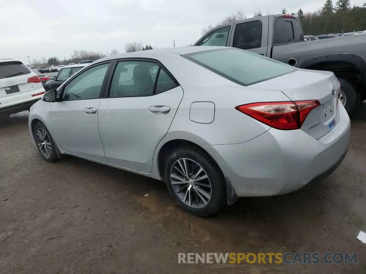 2 Photograph of a damaged car 2T1BURHE9KC228475 TOYOTA COROLLA 2019