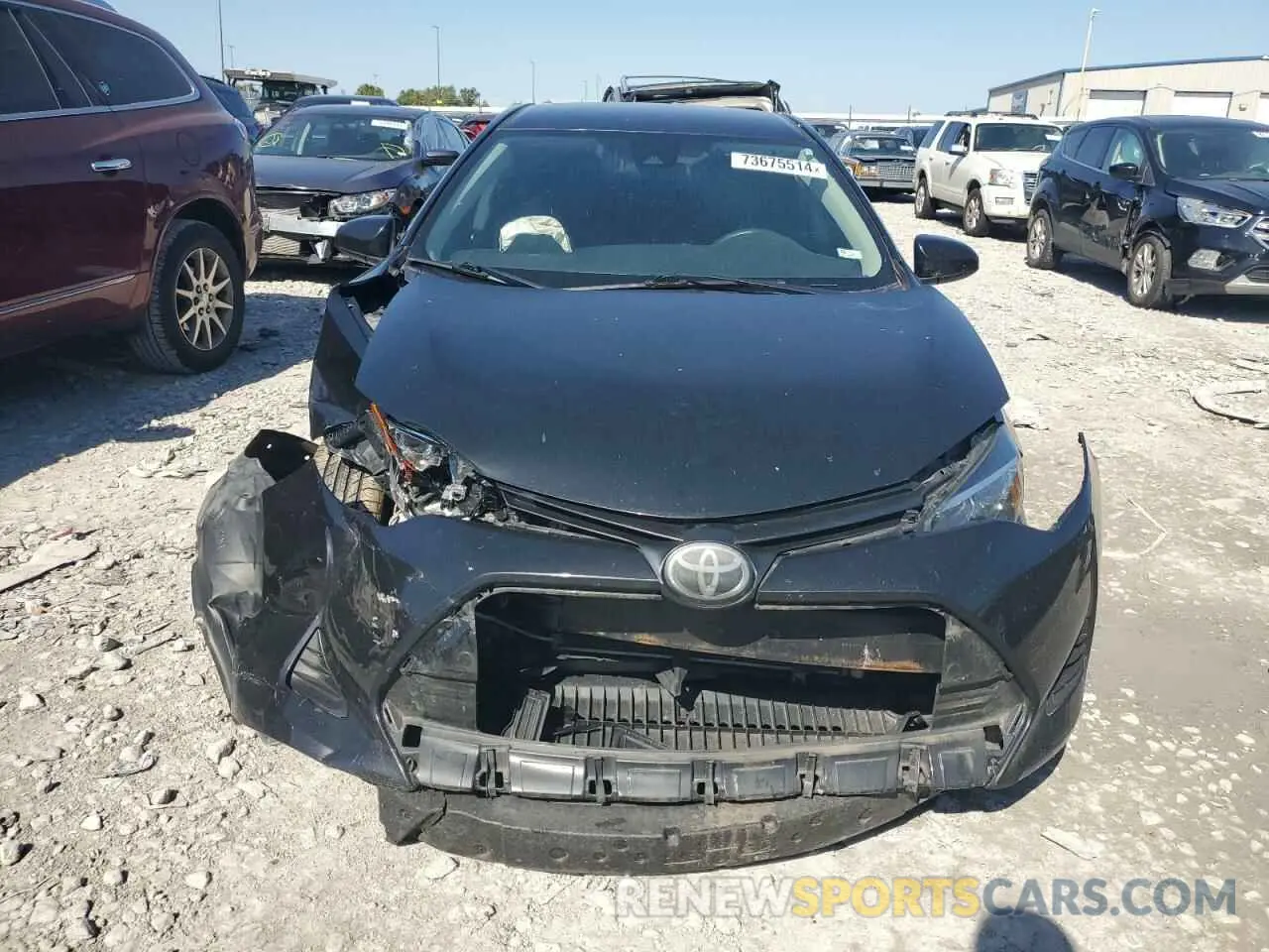 5 Photograph of a damaged car 2T1BURHE9KC230081 TOYOTA COROLLA 2019