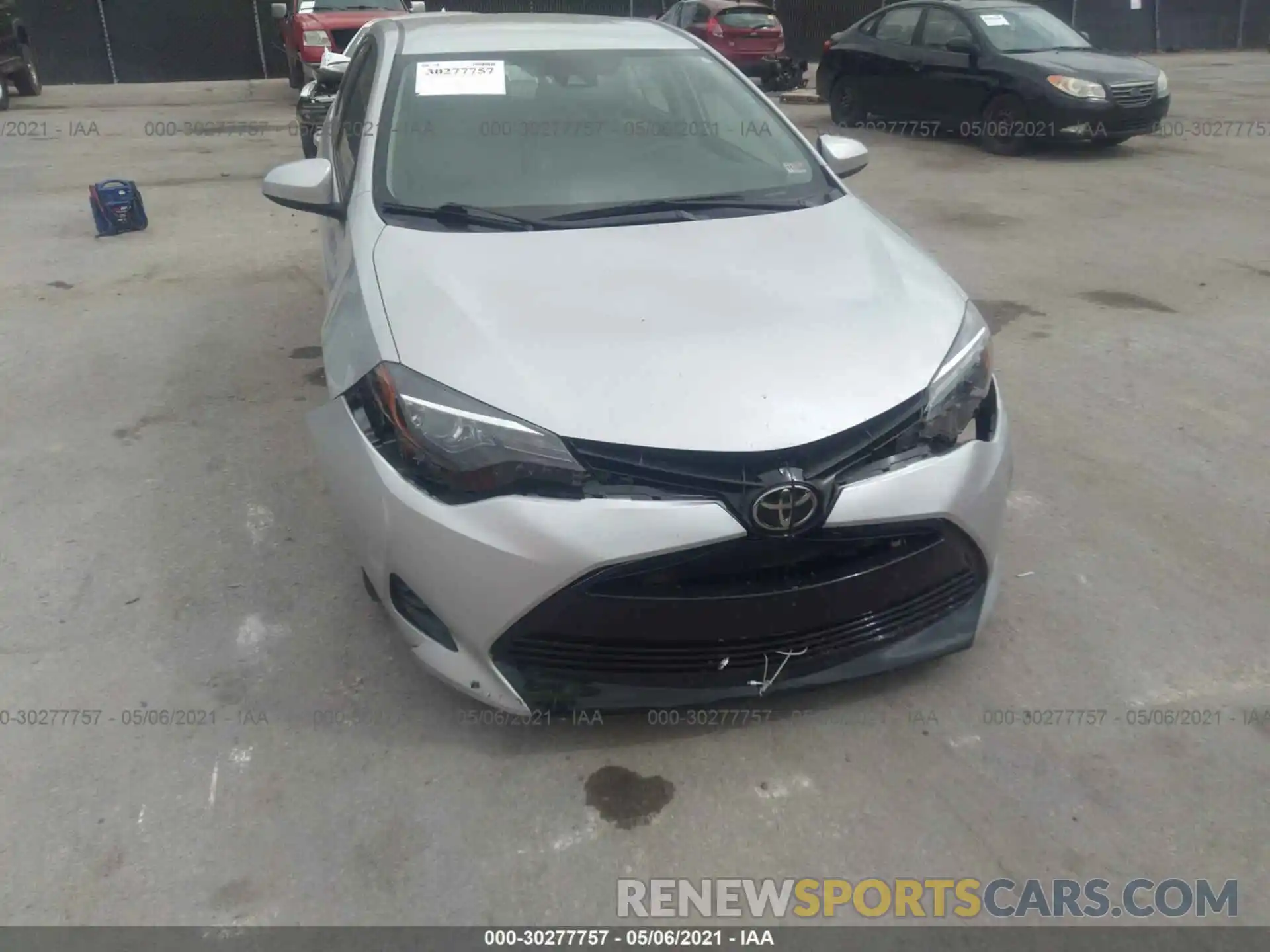 6 Photograph of a damaged car 2T1BURHE9KC230601 TOYOTA COROLLA 2019