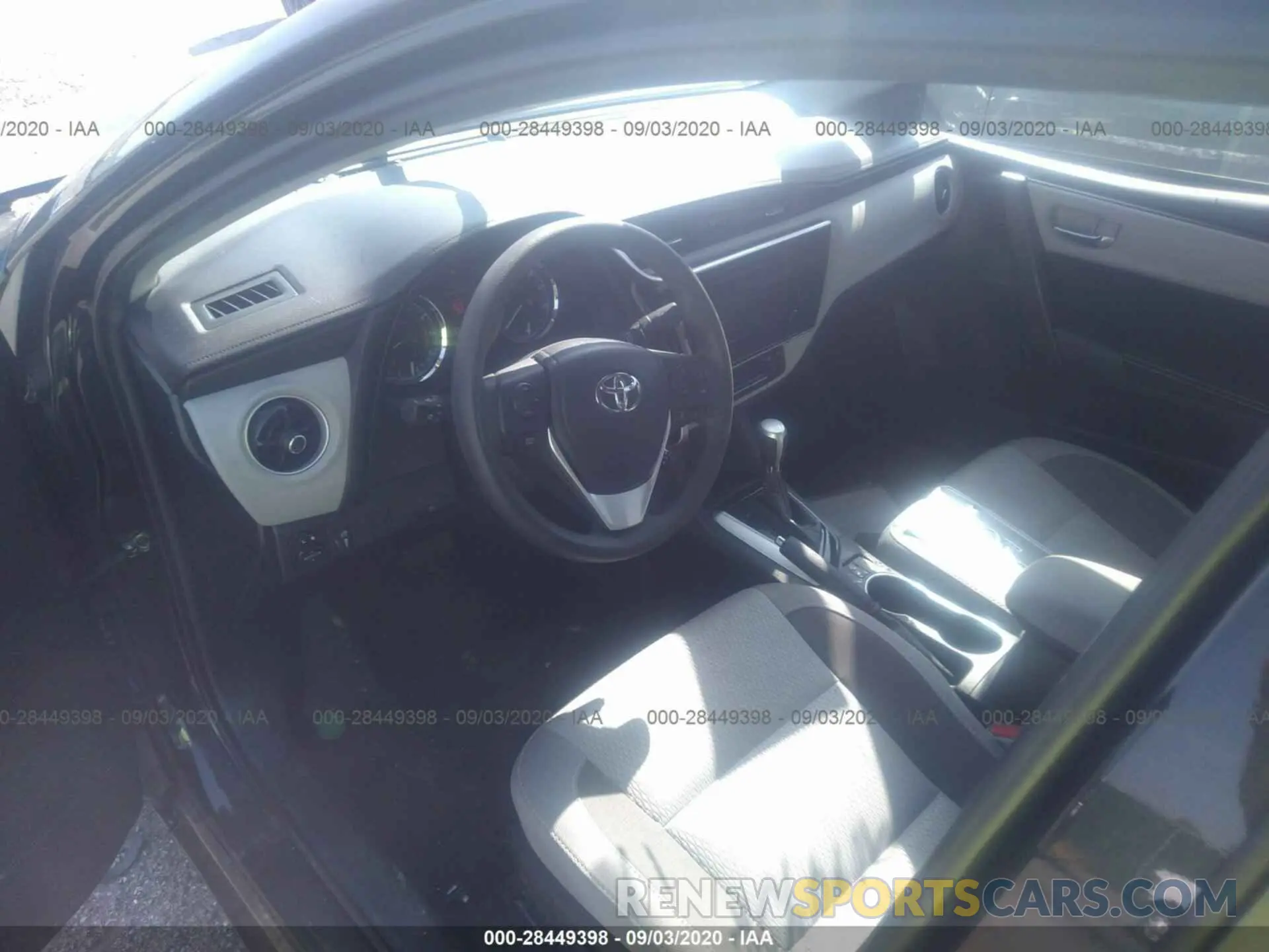 5 Photograph of a damaged car 2T1BURHE9KC235040 TOYOTA COROLLA 2019