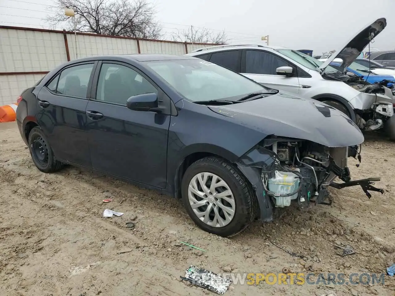 4 Photograph of a damaged car 2T1BURHE9KC237354 TOYOTA COROLLA 2019