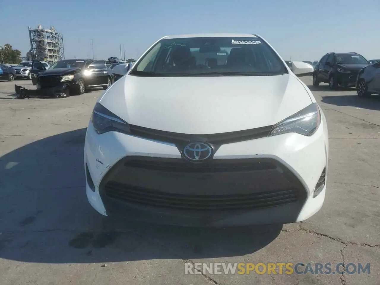 5 Photograph of a damaged car 2T1BURHE9KC242330 TOYOTA COROLLA 2019