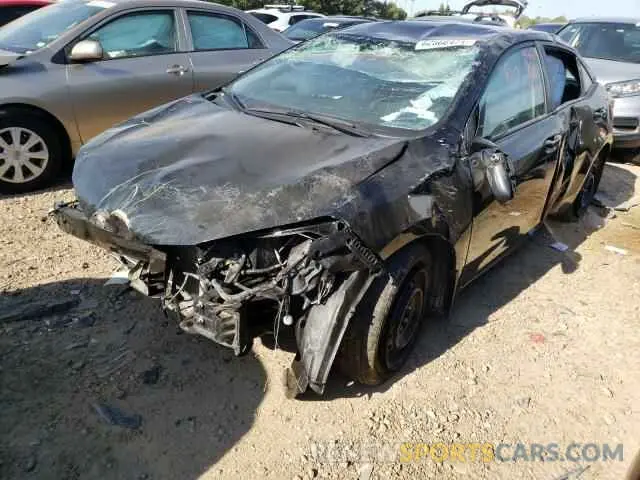 2 Photograph of a damaged car 2T1BURHE9KC246278 TOYOTA COROLLA 2019