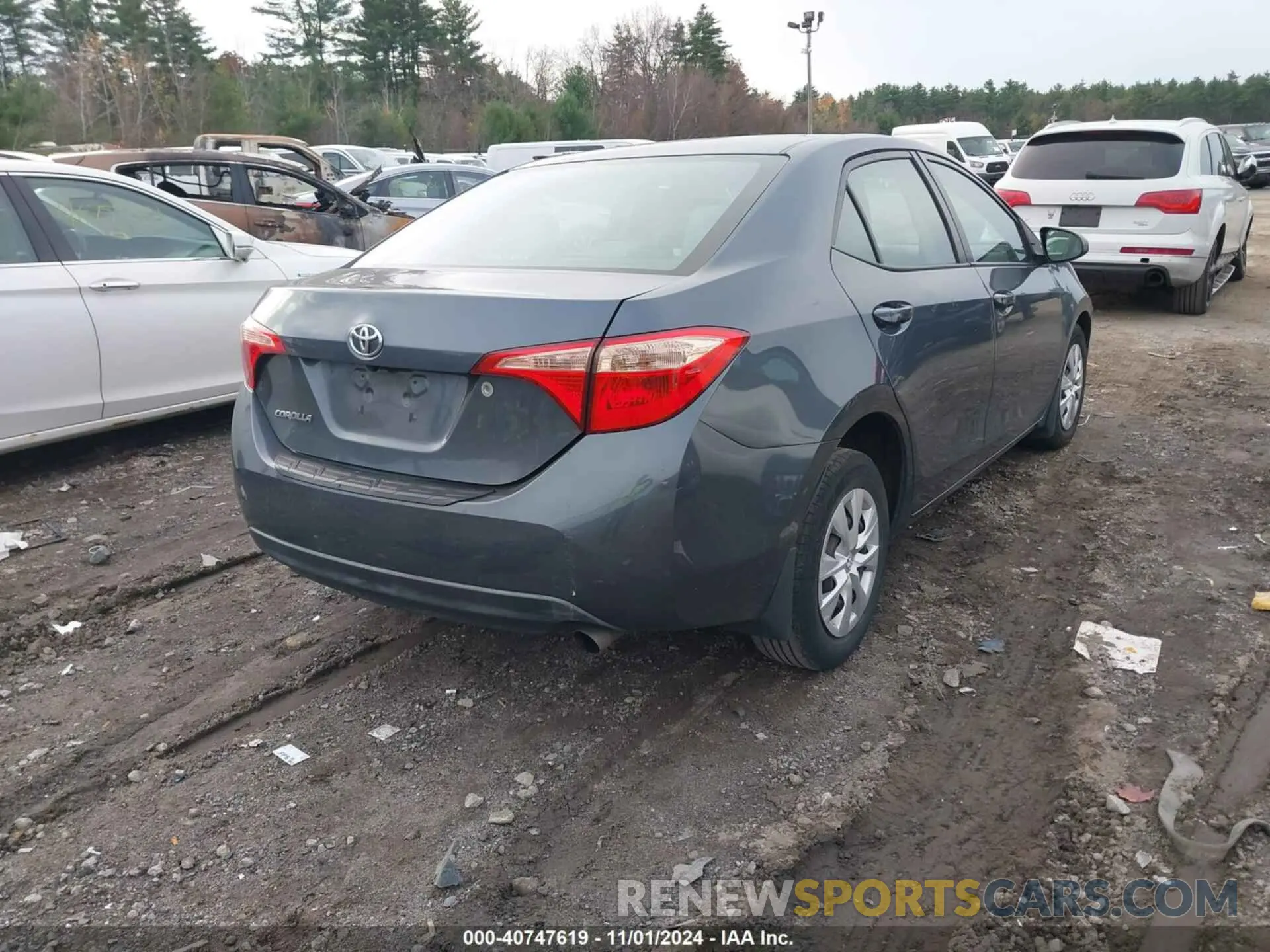 4 Photograph of a damaged car 2T1BURHEXKC126988 TOYOTA COROLLA 2019