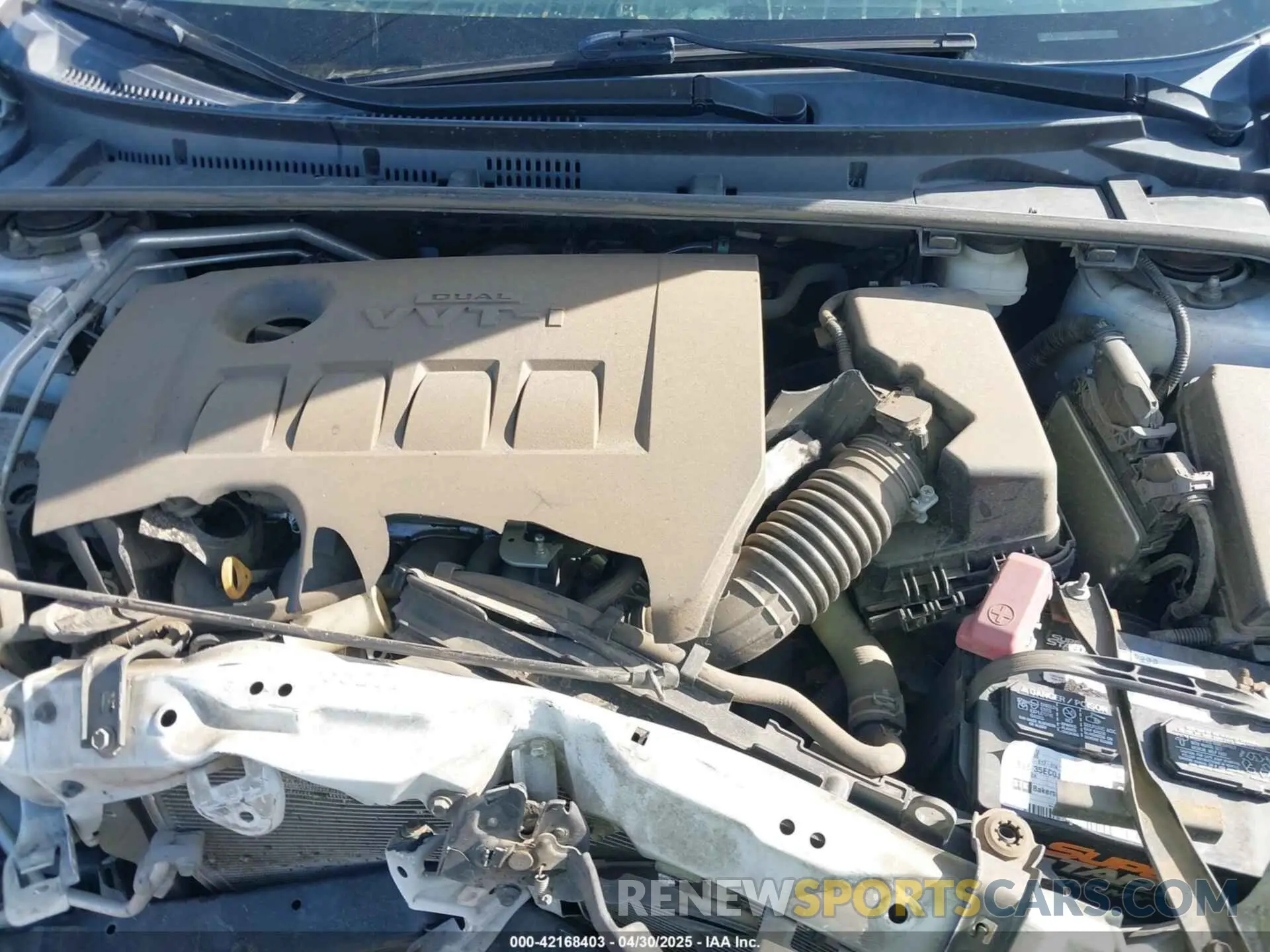 10 Photograph of a damaged car 2T1BURHEXKC128028 TOYOTA COROLLA 2019