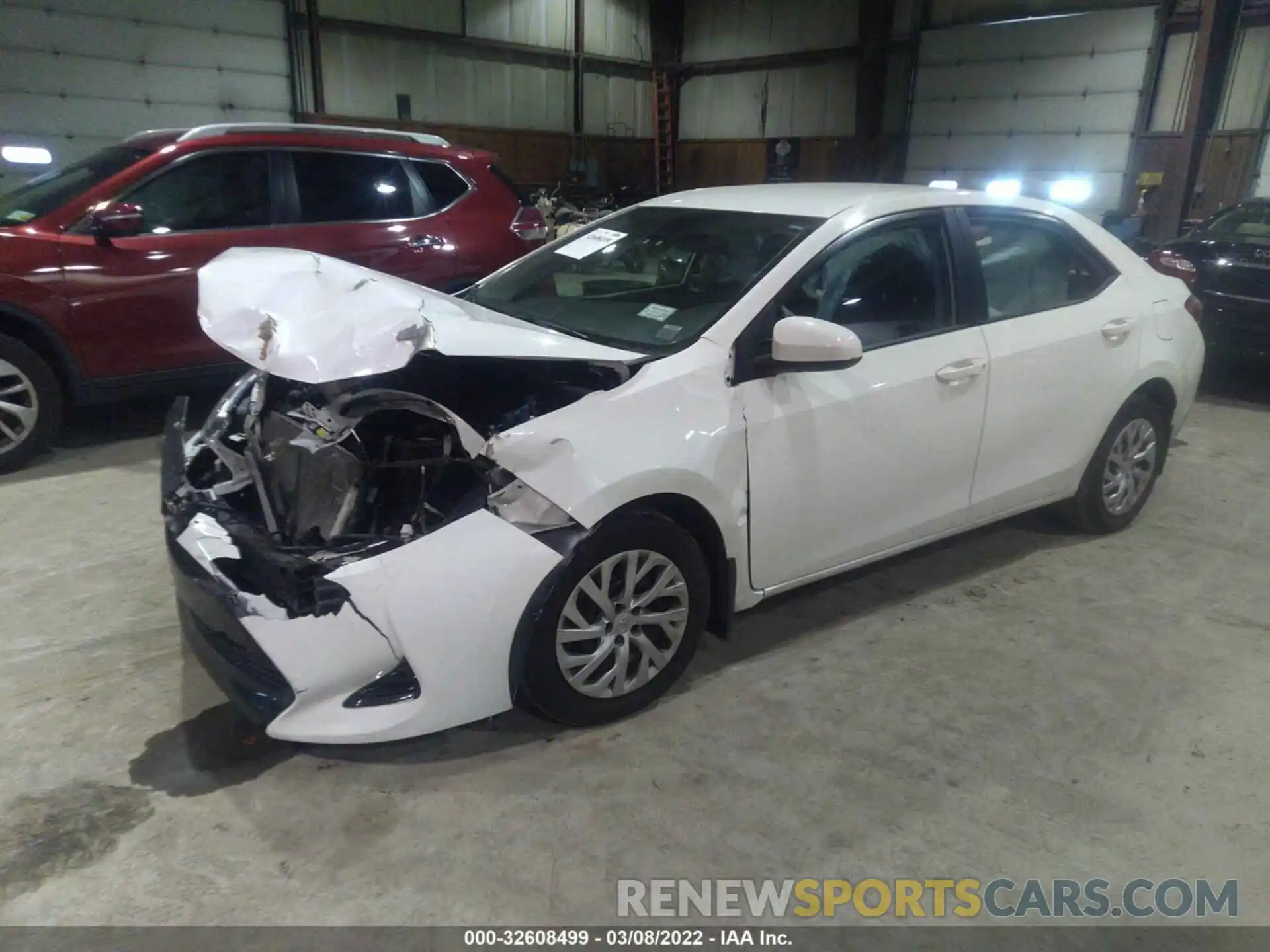 2 Photograph of a damaged car 2T1BURHEXKC128546 TOYOTA COROLLA 2019