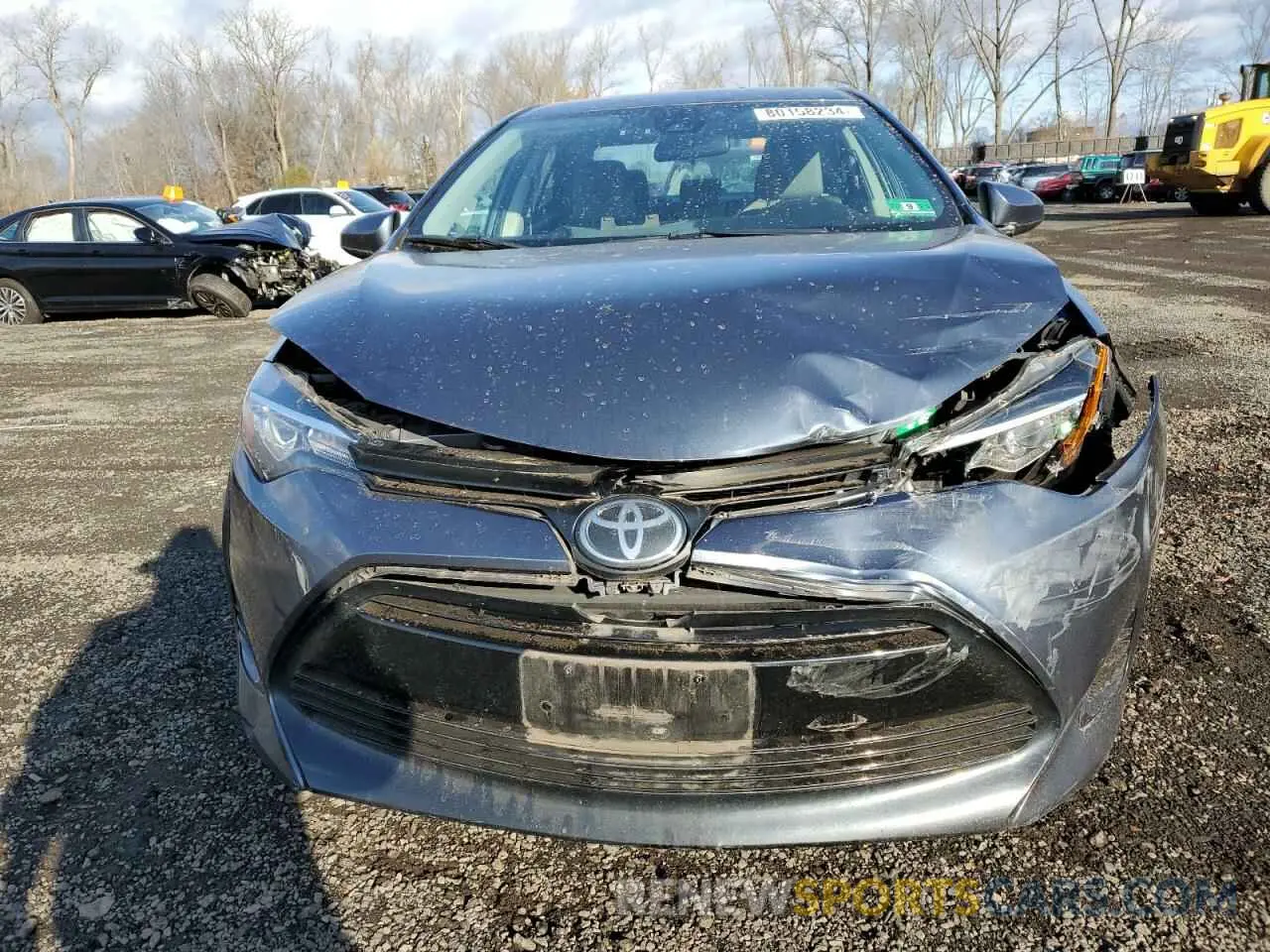 5 Photograph of a damaged car 2T1BURHEXKC128675 TOYOTA COROLLA 2019