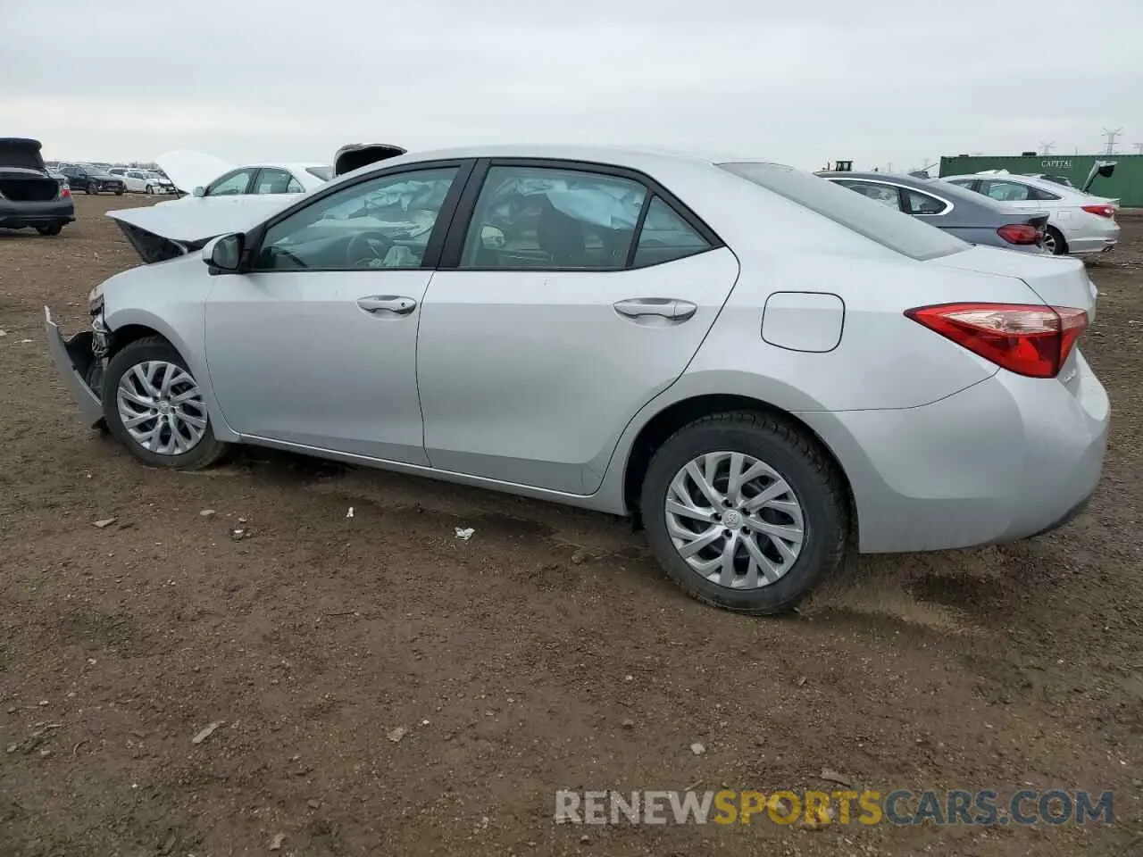 2 Photograph of a damaged car 2T1BURHEXKC132399 TOYOTA COROLLA 2019