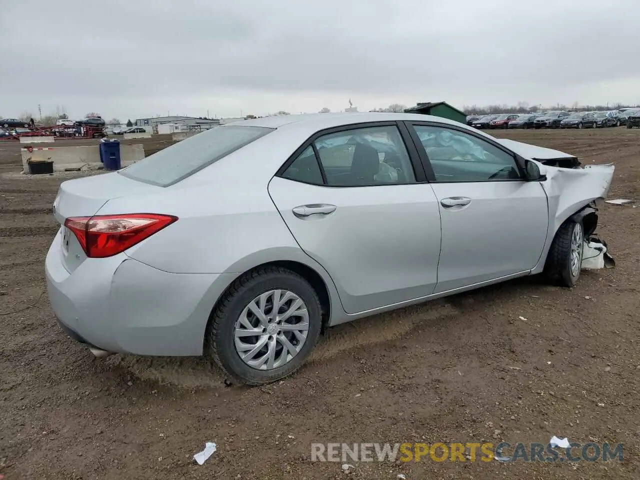 3 Photograph of a damaged car 2T1BURHEXKC132399 TOYOTA COROLLA 2019
