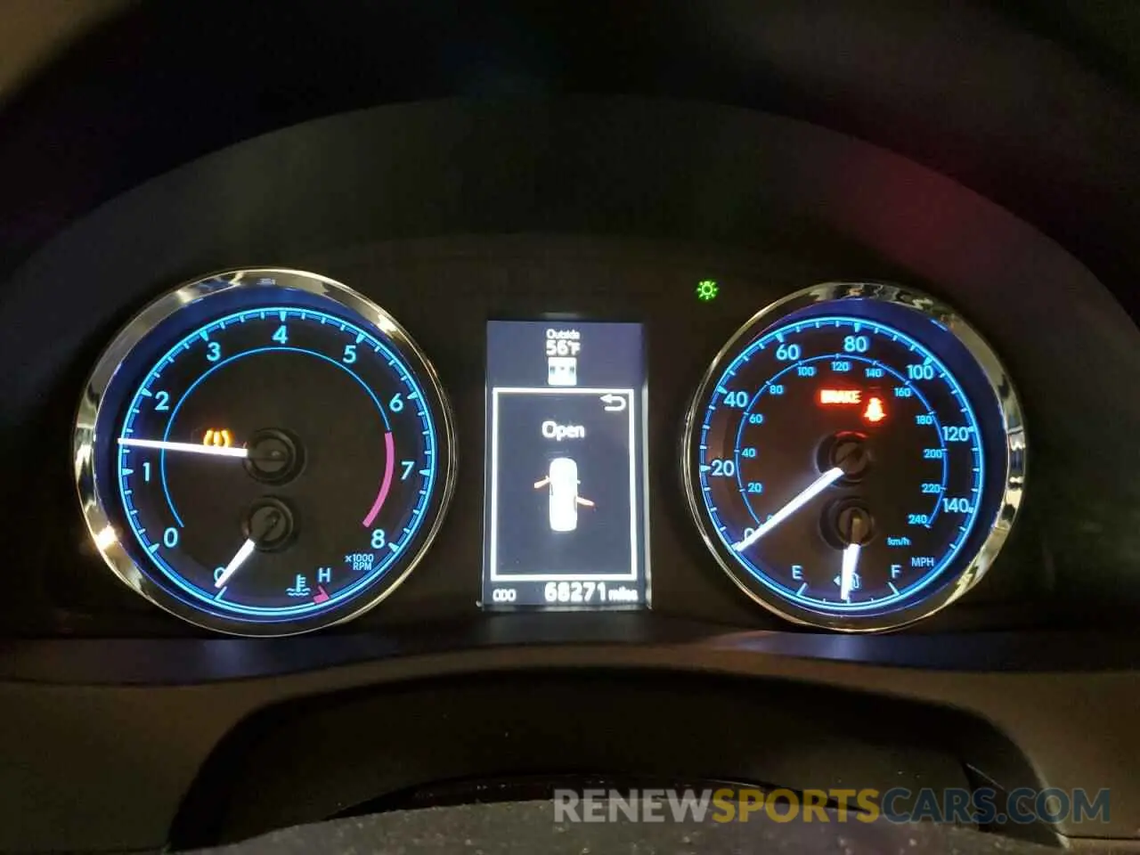 9 Photograph of a damaged car 2T1BURHEXKC135044 TOYOTA COROLLA 2019
