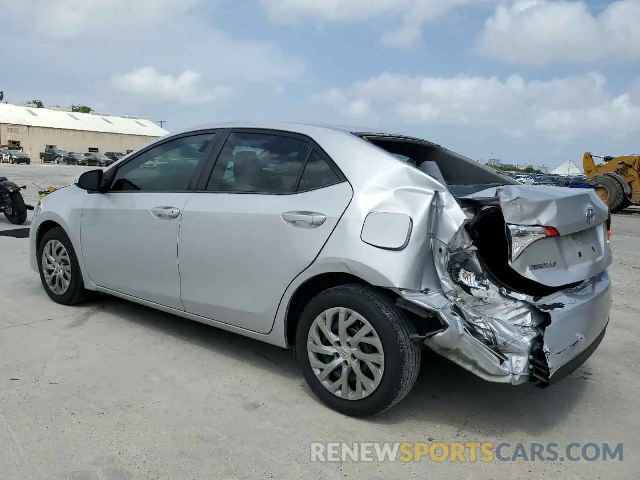2 Photograph of a damaged car 2T1BURHEXKC135738 TOYOTA COROLLA 2019