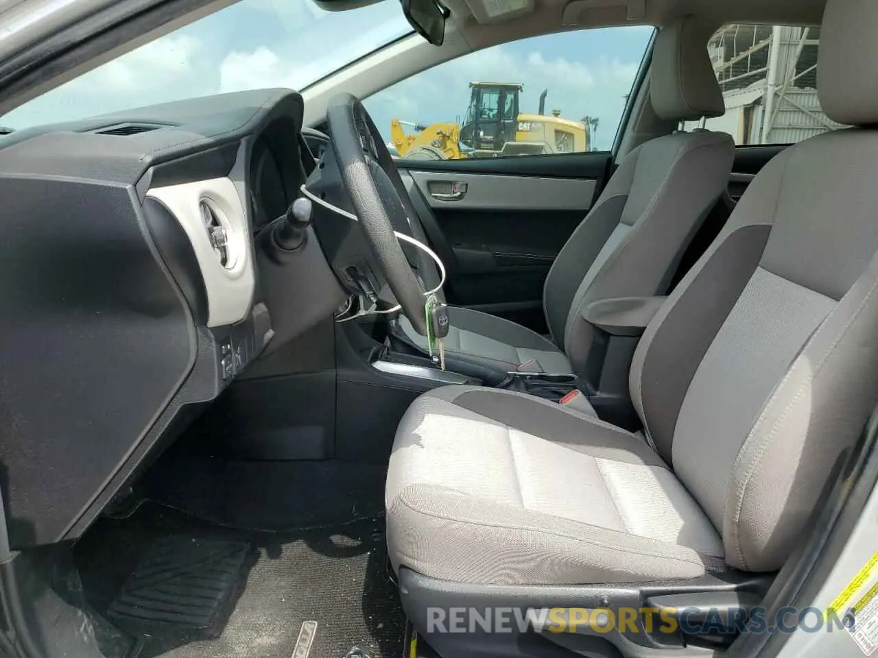 7 Photograph of a damaged car 2T1BURHEXKC135738 TOYOTA COROLLA 2019