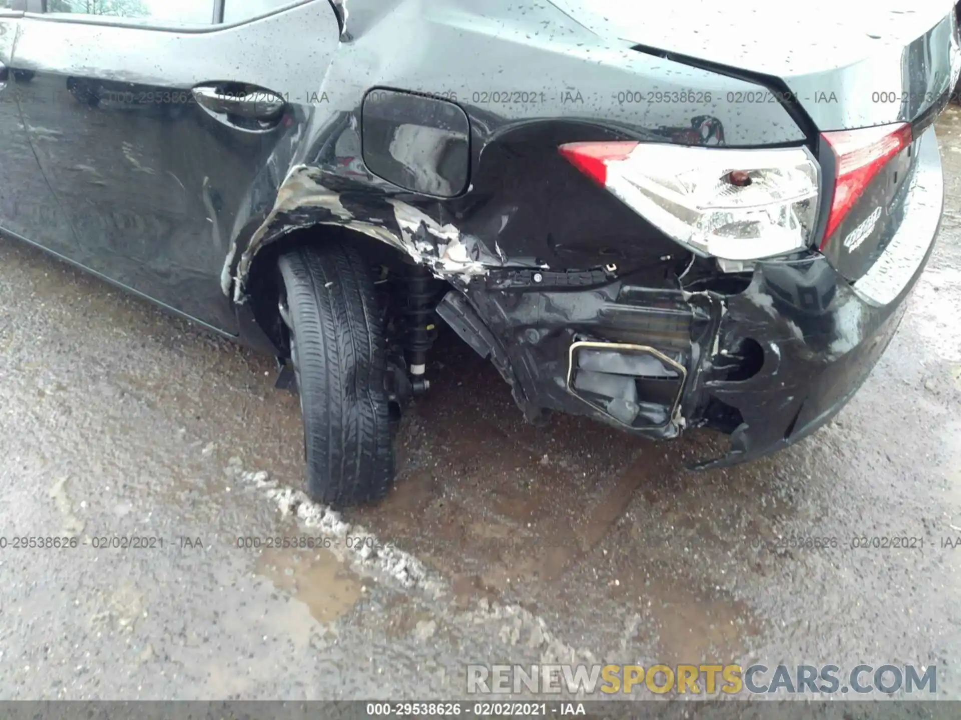 6 Photograph of a damaged car 2T1BURHEXKC135948 TOYOTA COROLLA 2019