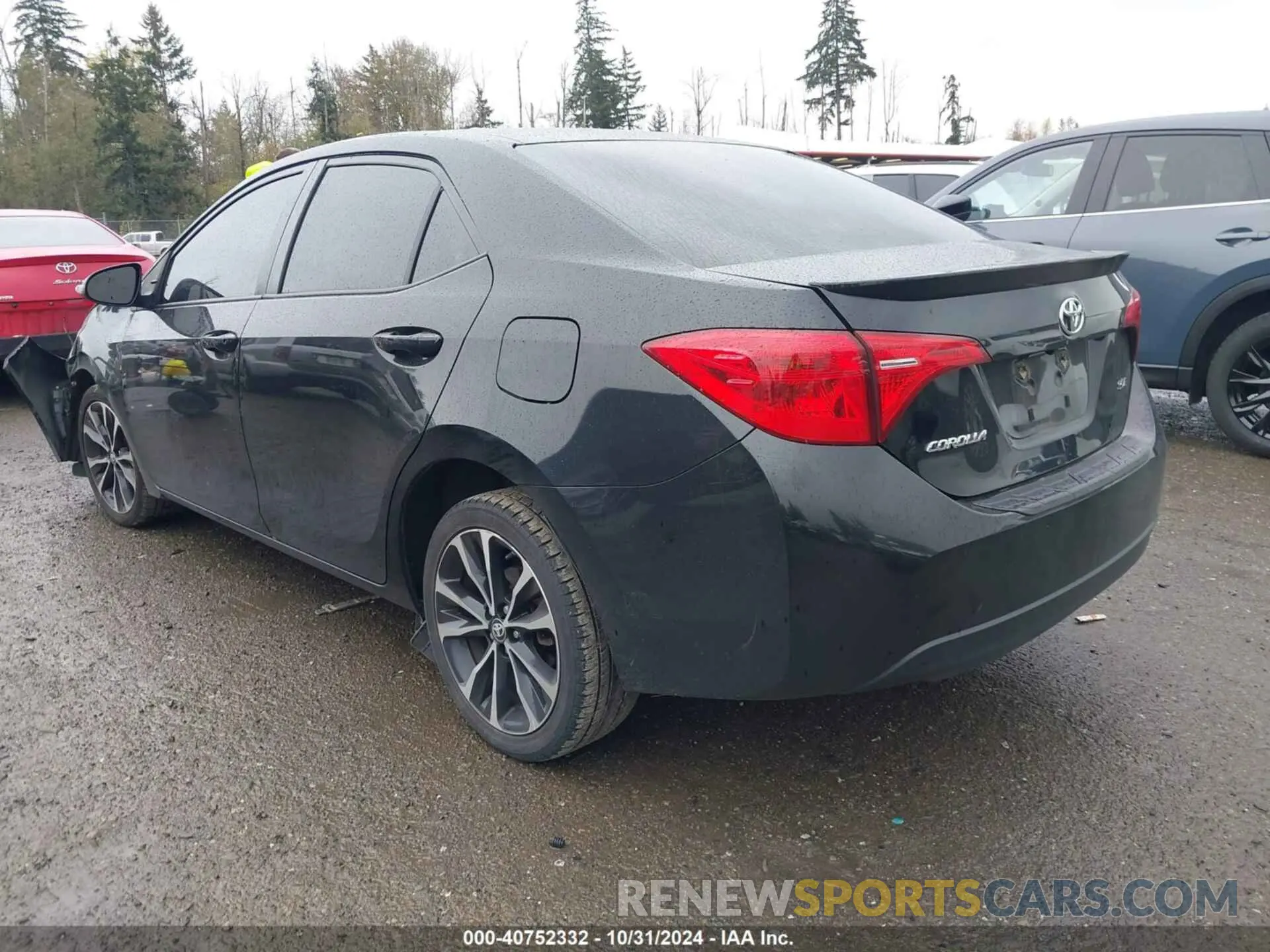 3 Photograph of a damaged car 2T1BURHEXKC139868 TOYOTA COROLLA 2019
