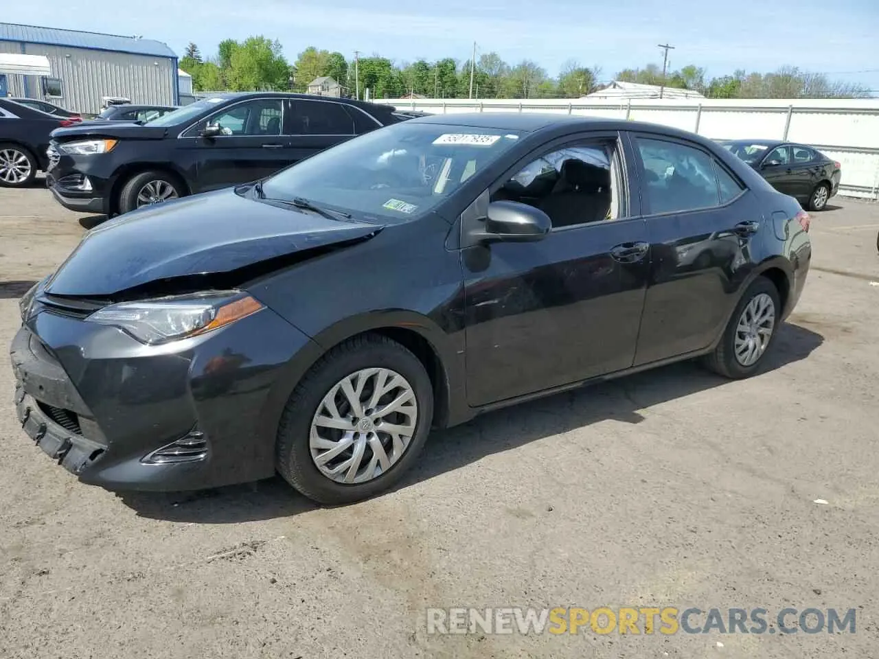 1 Photograph of a damaged car 2T1BURHEXKC141300 TOYOTA COROLLA 2019