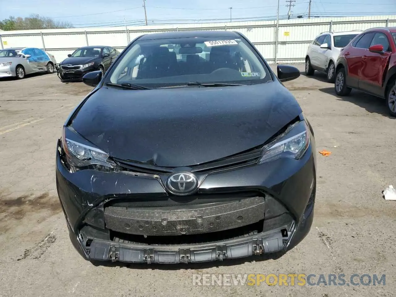 5 Photograph of a damaged car 2T1BURHEXKC141300 TOYOTA COROLLA 2019