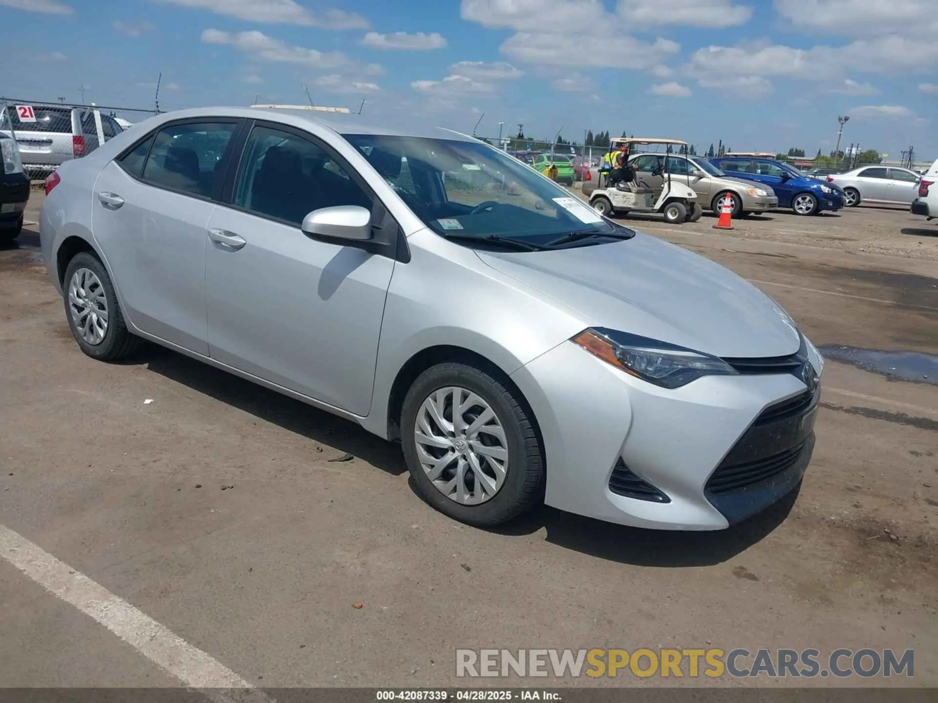 1 Photograph of a damaged car 2T1BURHEXKC143368 TOYOTA COROLLA 2019