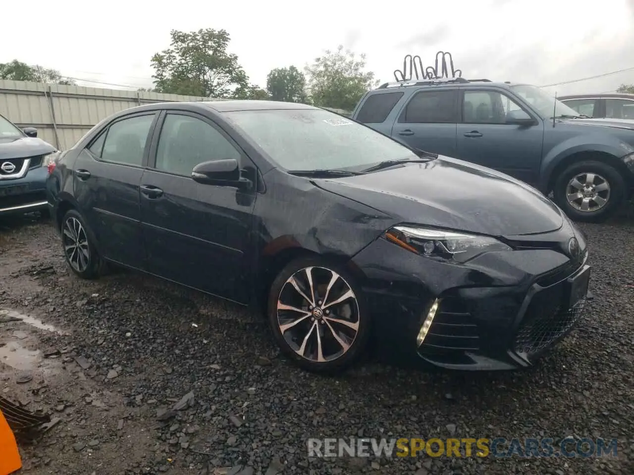 4 Photograph of a damaged car 2T1BURHEXKC144729 TOYOTA COROLLA 2019