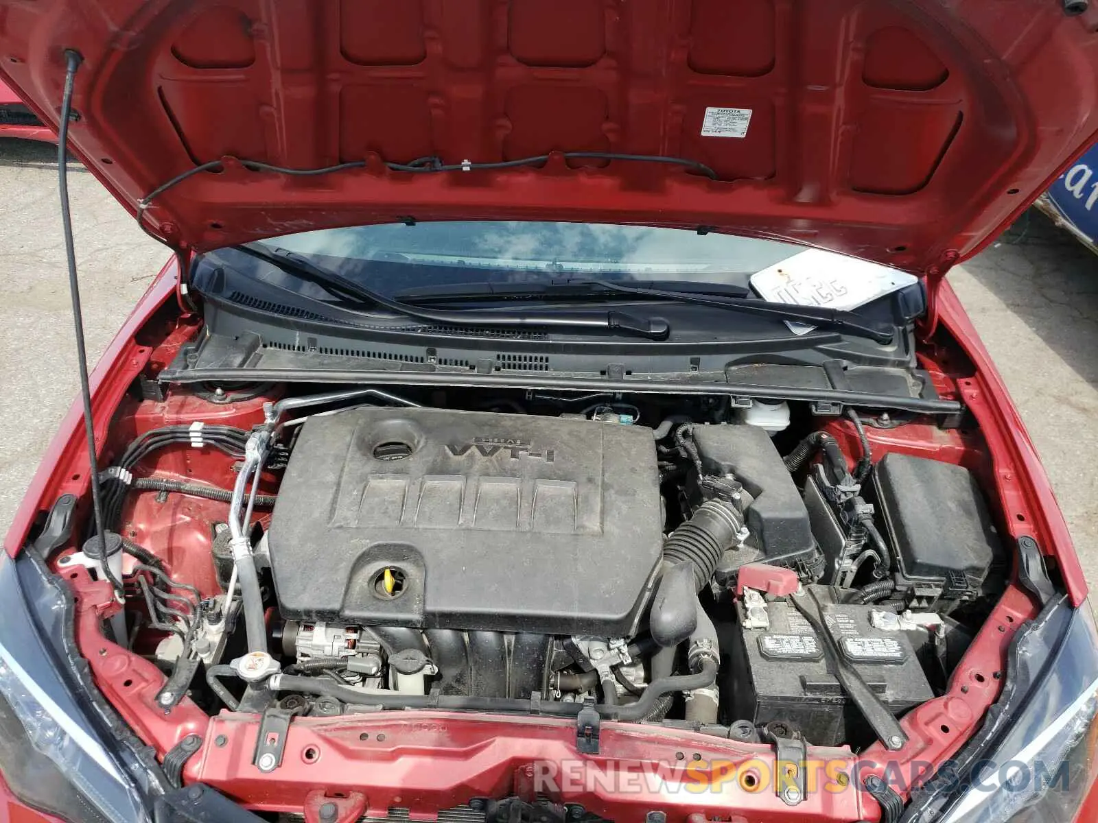 7 Photograph of a damaged car 2T1BURHEXKC144746 TOYOTA COROLLA 2019