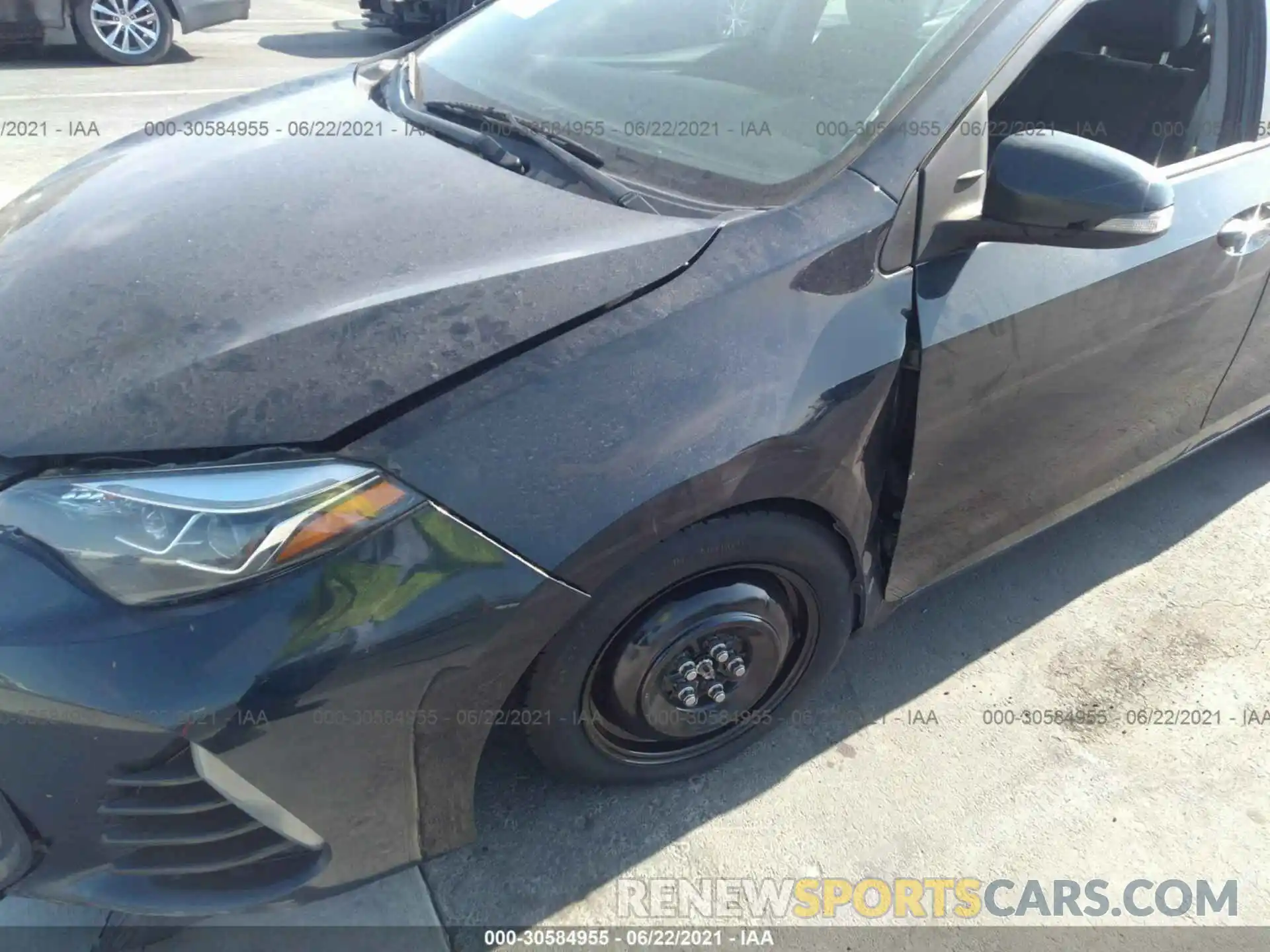 6 Photograph of a damaged car 2T1BURHEXKC145928 TOYOTA COROLLA 2019