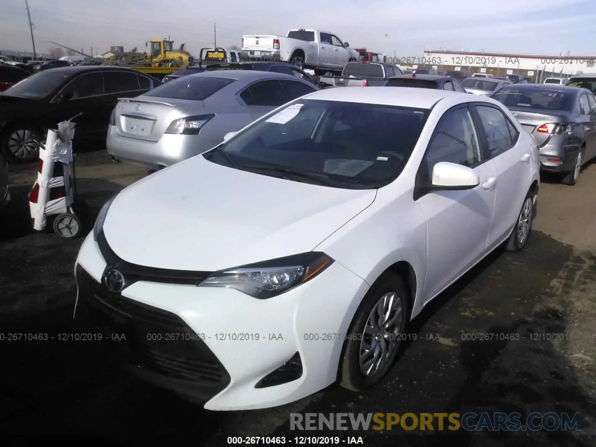 2 Photograph of a damaged car 2T1BURHEXKC150725 TOYOTA COROLLA 2019