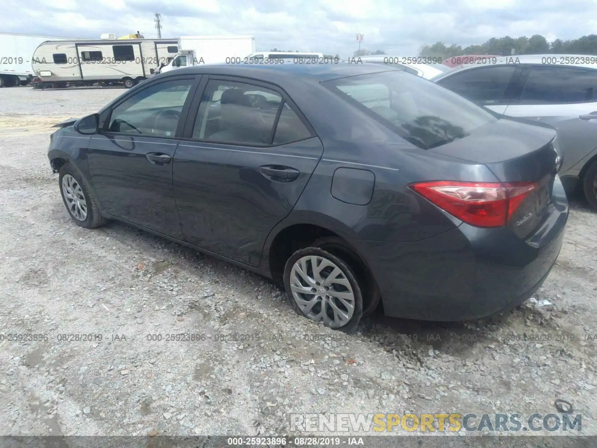 3 Photograph of a damaged car 2T1BURHEXKC152801 TOYOTA COROLLA 2019