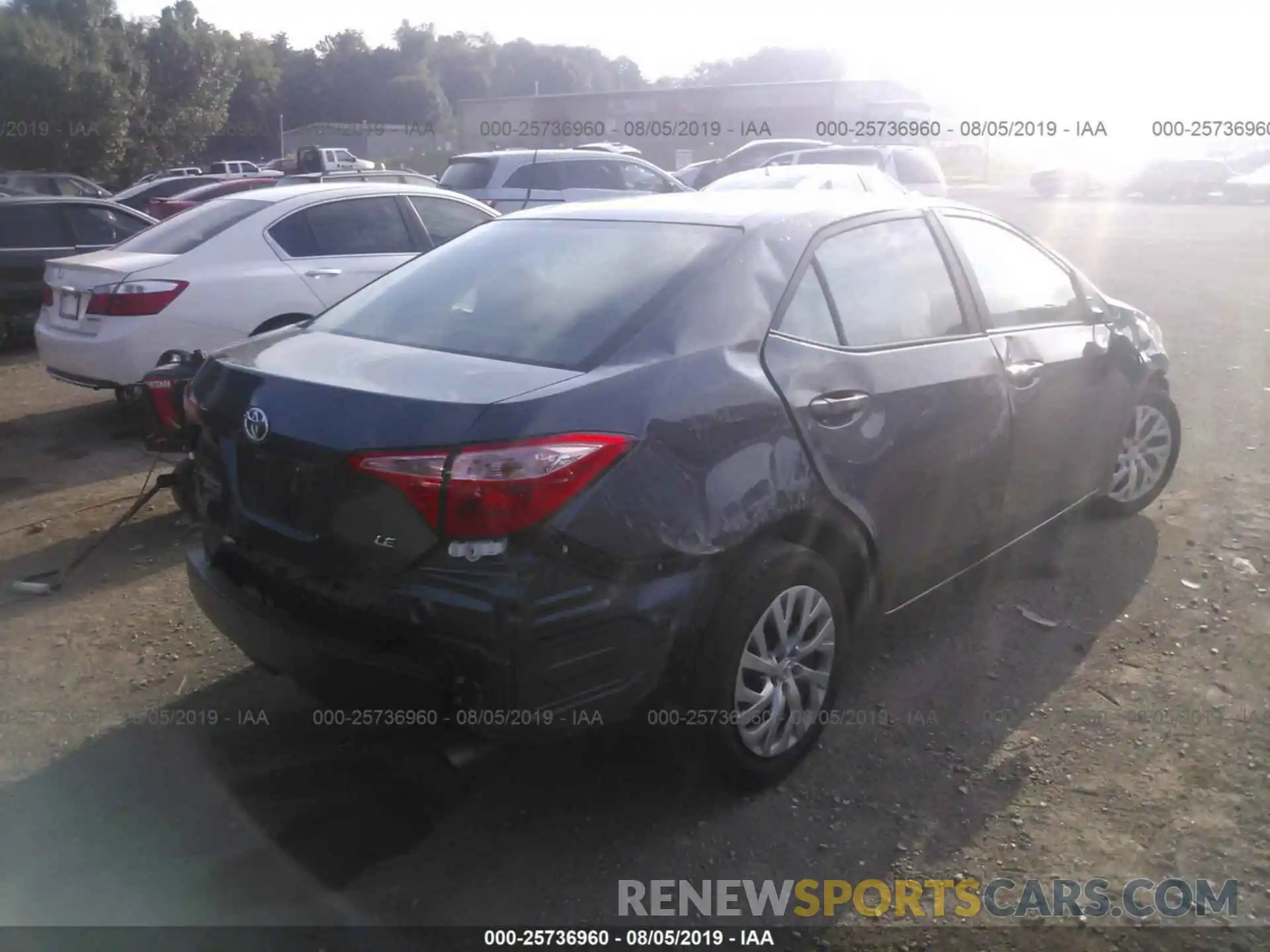 4 Photograph of a damaged car 2T1BURHEXKC153284 TOYOTA COROLLA 2019