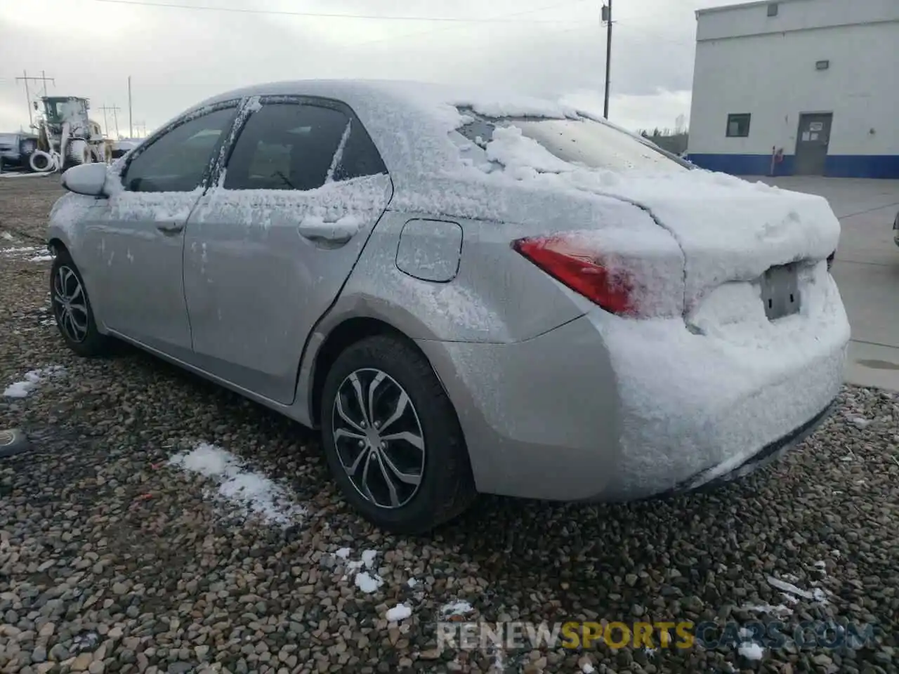 3 Photograph of a damaged car 2T1BURHEXKC154208 TOYOTA COROLLA 2019