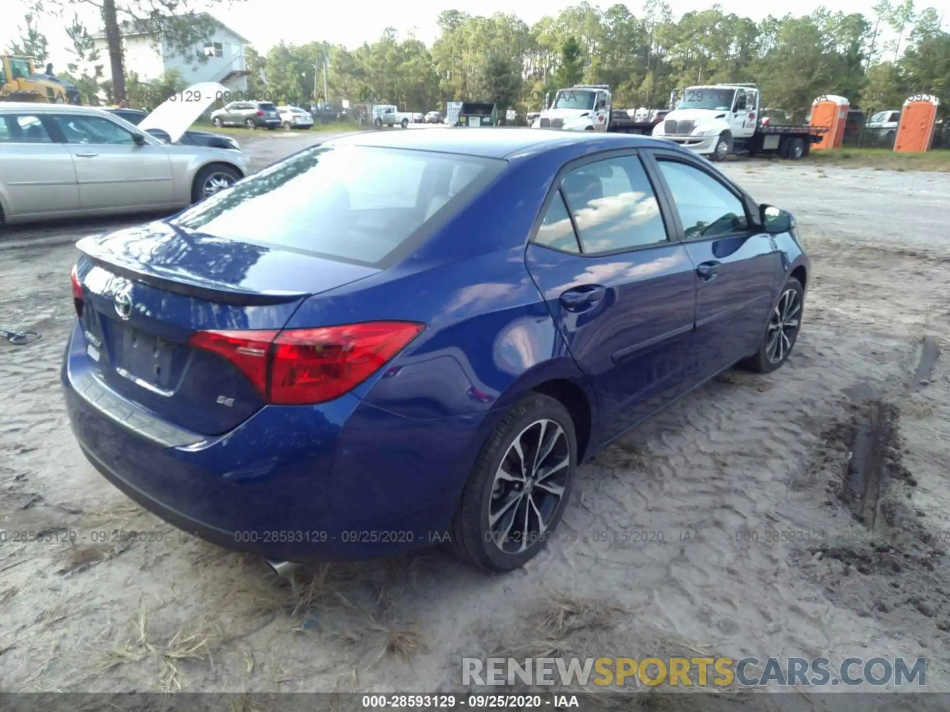 4 Photograph of a damaged car 2T1BURHEXKC156749 TOYOTA COROLLA 2019