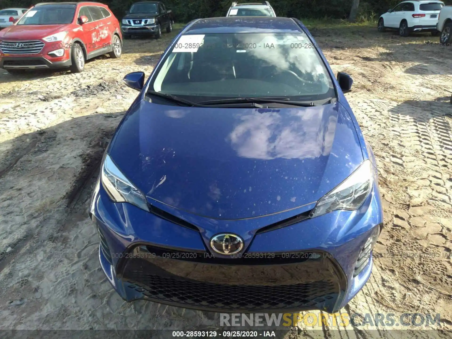 6 Photograph of a damaged car 2T1BURHEXKC156749 TOYOTA COROLLA 2019