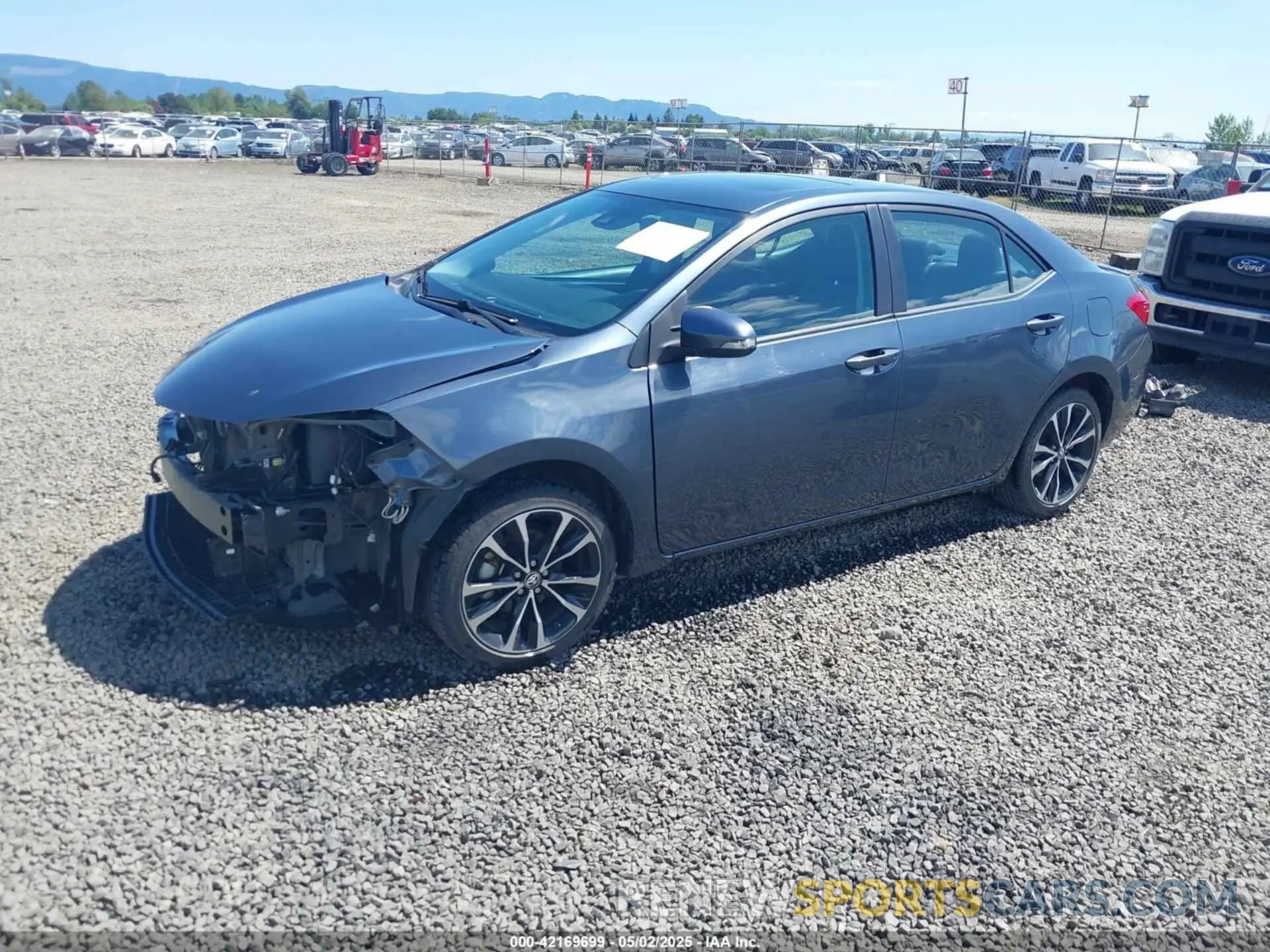 2 Photograph of a damaged car 2T1BURHEXKC157514 TOYOTA COROLLA 2019