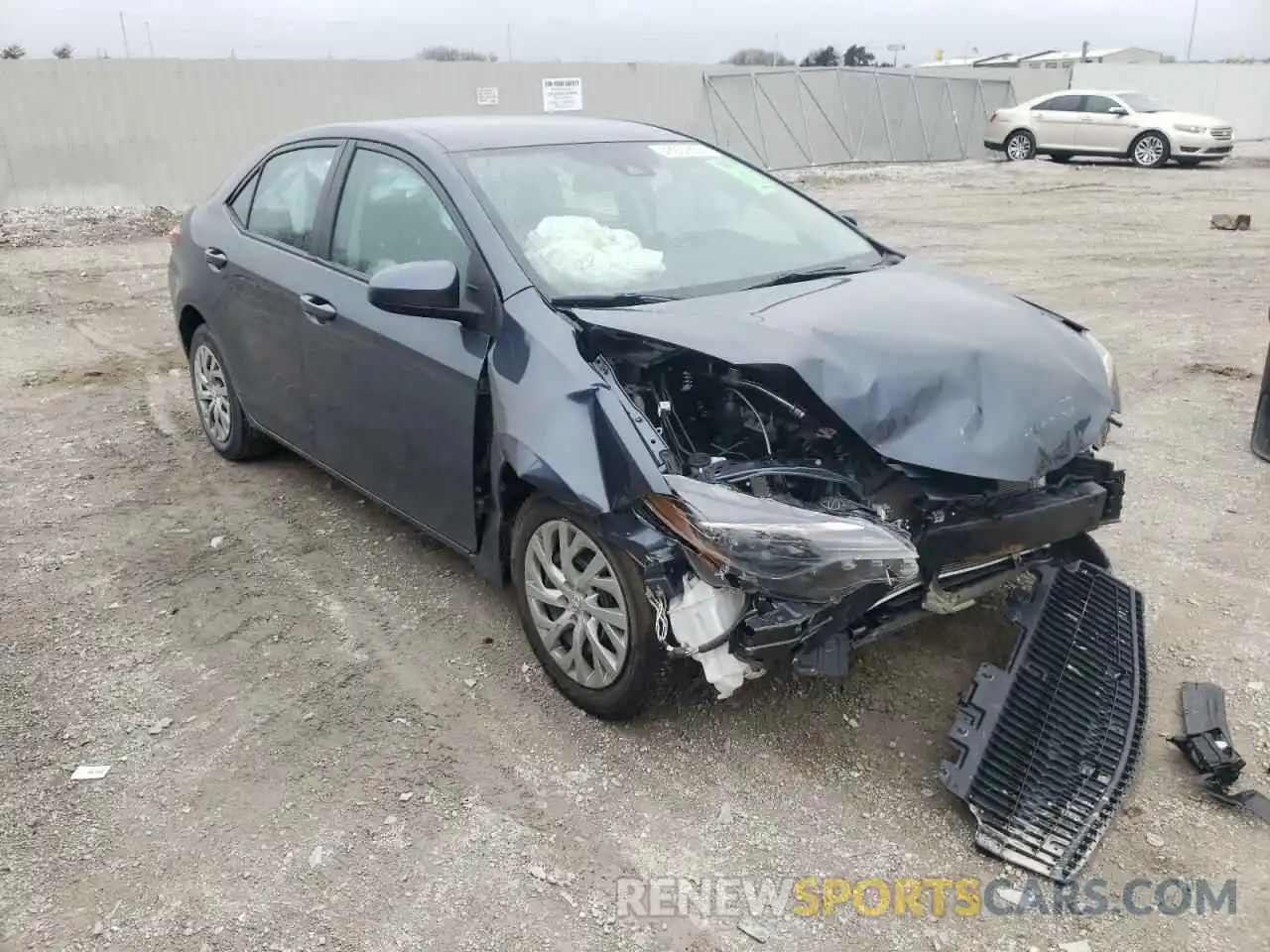 1 Photograph of a damaged car 2T1BURHEXKC157805 TOYOTA COROLLA 2019