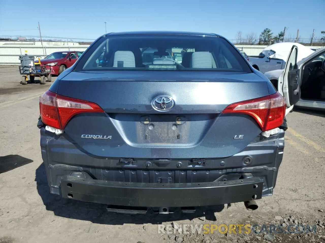 6 Photograph of a damaged car 2T1BURHEXKC161787 TOYOTA COROLLA 2019