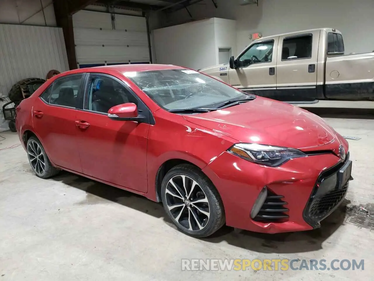 4 Photograph of a damaged car 2T1BURHEXKC162731 TOYOTA COROLLA 2019