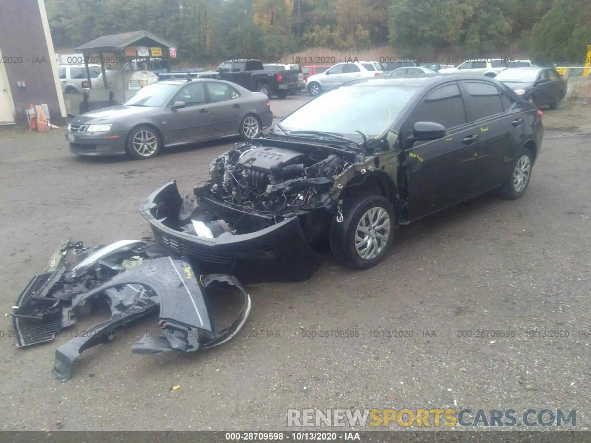 2 Photograph of a damaged car 2T1BURHEXKC165340 TOYOTA COROLLA 2019