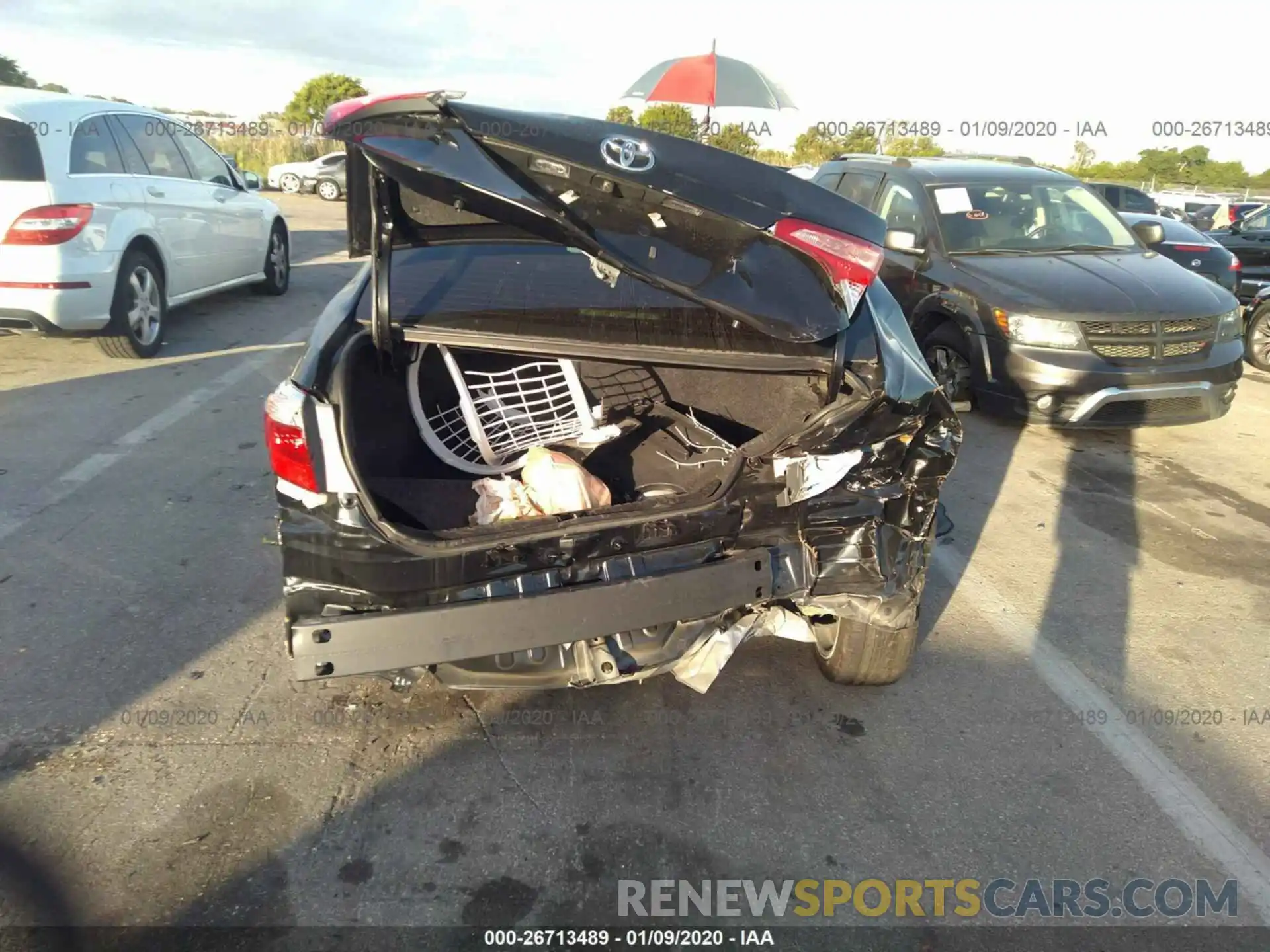 6 Photograph of a damaged car 2T1BURHEXKC169789 TOYOTA COROLLA 2019