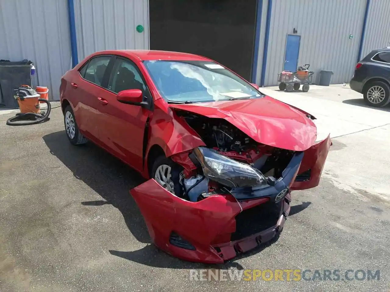 1 Photograph of a damaged car 2T1BURHEXKC175768 TOYOTA COROLLA 2019