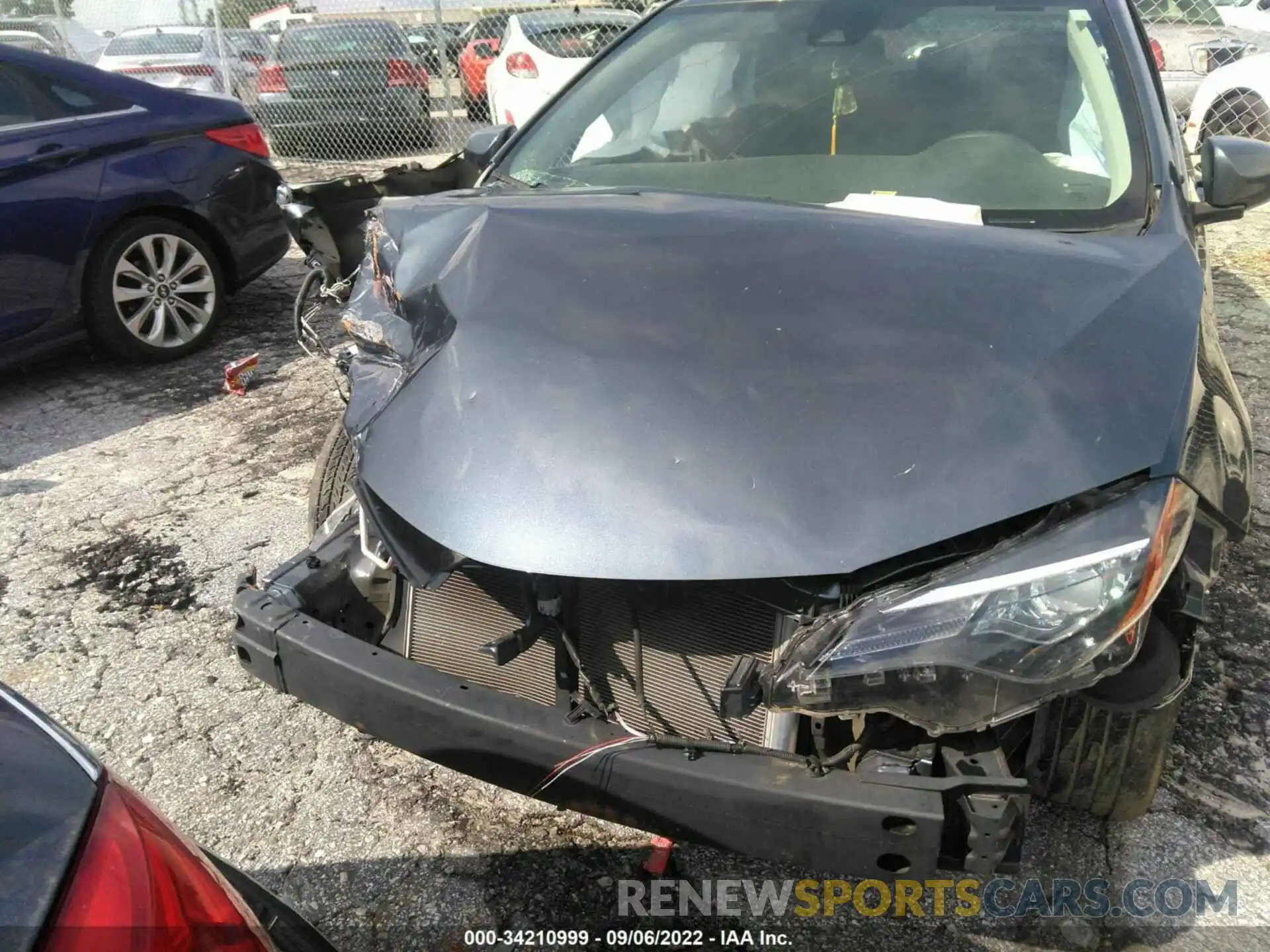 6 Photograph of a damaged car 2T1BURHEXKC176418 TOYOTA COROLLA 2019