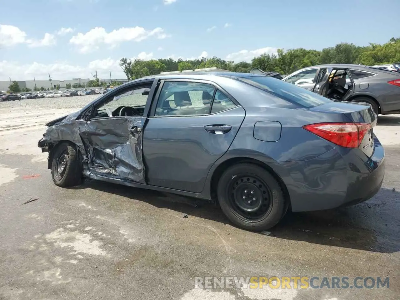 2 Photograph of a damaged car 2T1BURHEXKC182865 TOYOTA COROLLA 2019