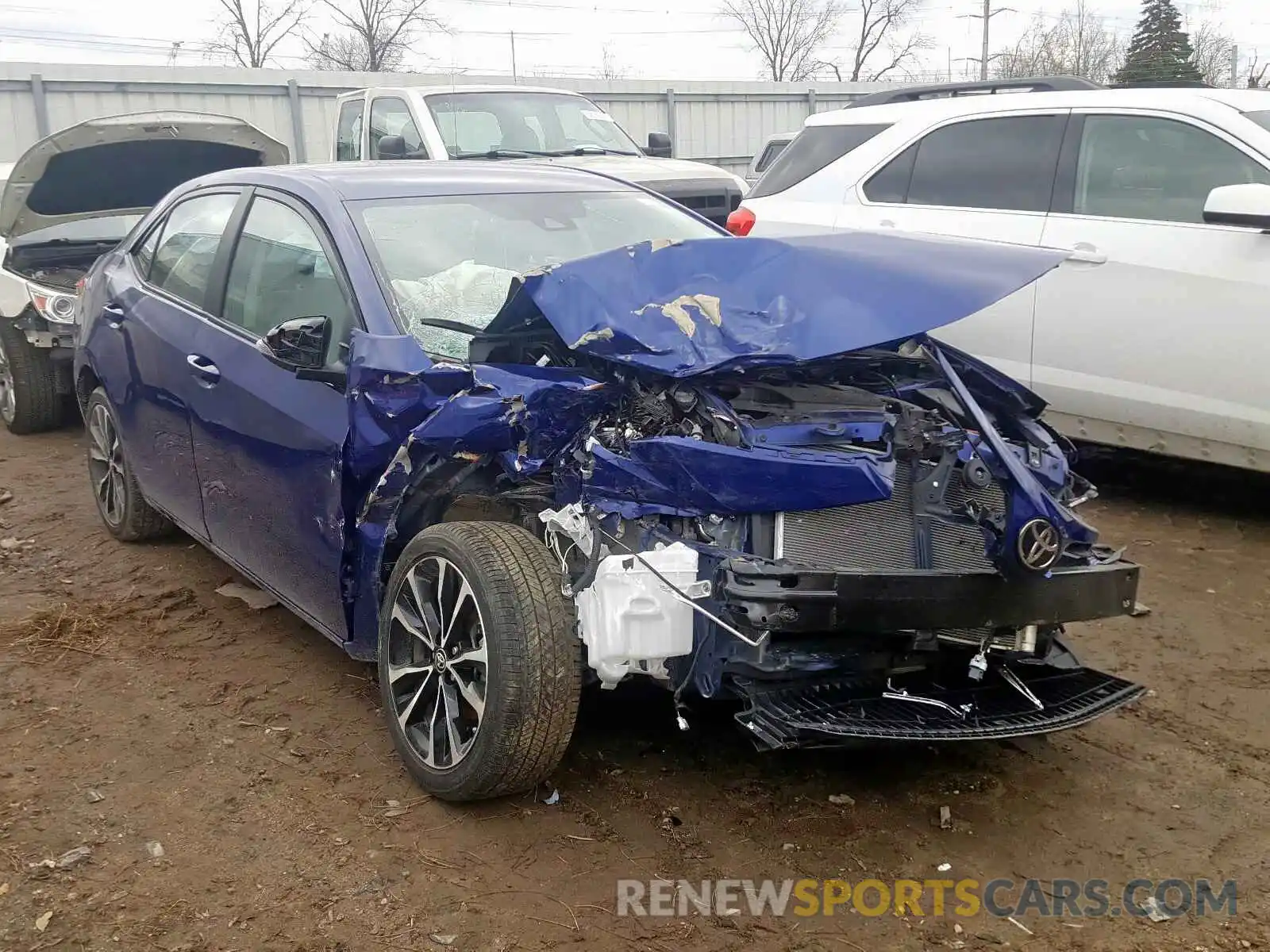 1 Photograph of a damaged car 2T1BURHEXKC188908 TOYOTA COROLLA 2019