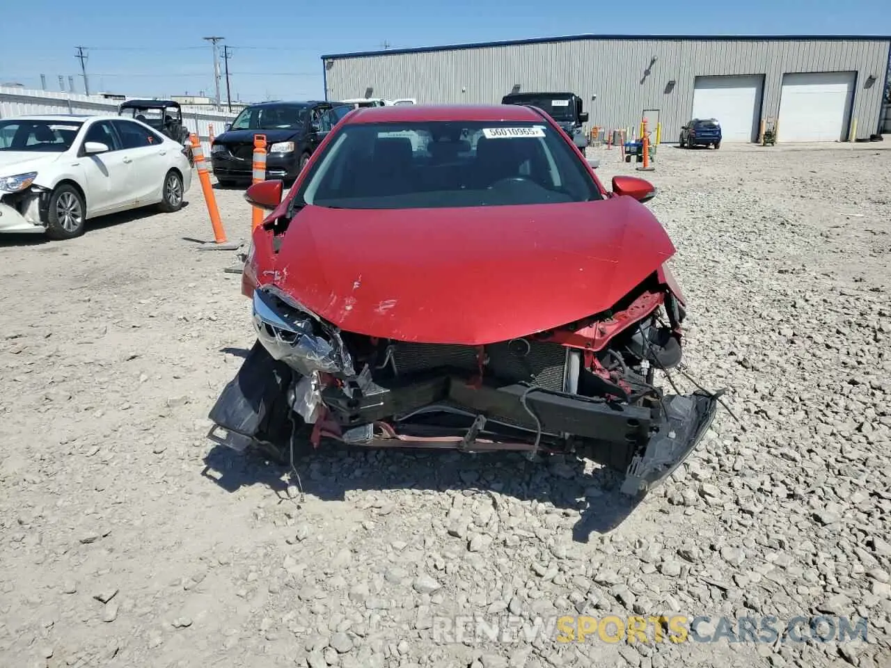 5 Photograph of a damaged car 2T1BURHEXKC191470 TOYOTA COROLLA 2019