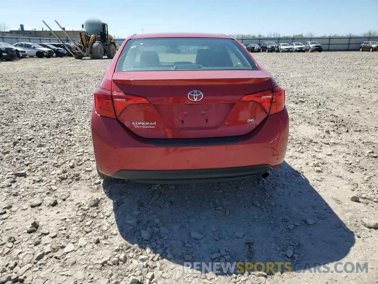 6 Photograph of a damaged car 2T1BURHEXKC191470 TOYOTA COROLLA 2019
