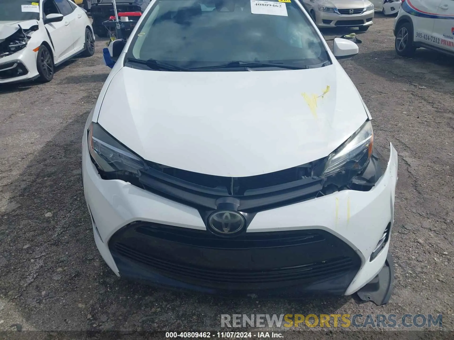 12 Photograph of a damaged car 2T1BURHEXKC192408 TOYOTA COROLLA 2019